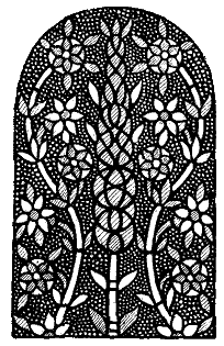 Arab Glazing in Pilaster