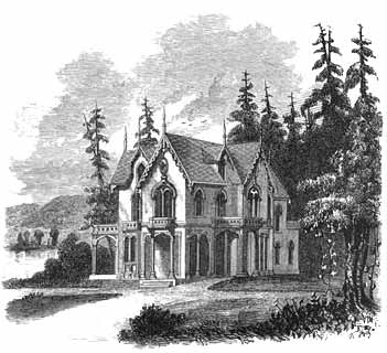 Small Country Villa in the Gothic Style