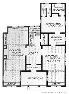 First Story Floor Plan