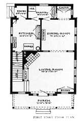 Shingled House Floor Plan