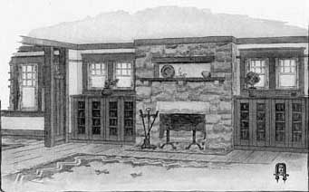 Craftsman Fireplace Design