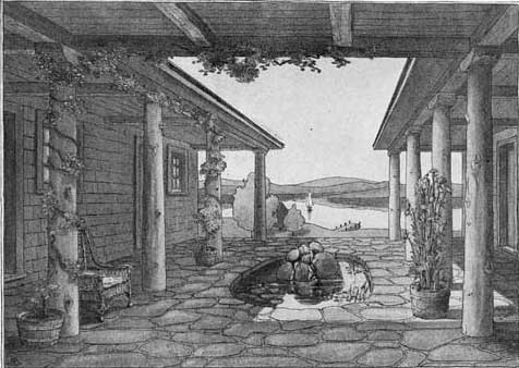 Bungalow Courtyard
