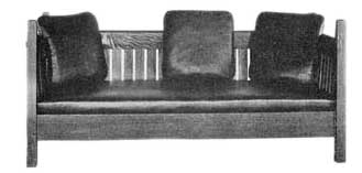 Craftsman Oak Settle